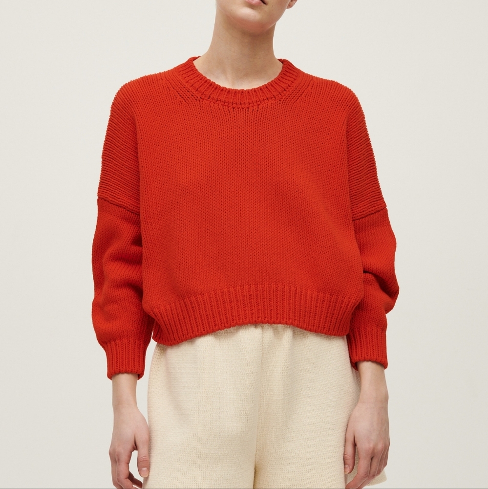 Babaa Jumper No 14 in Summer Flame